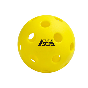 TripleAce匹克球26/40孔室内外注塑抗打加厚训练比赛Pickleball球
