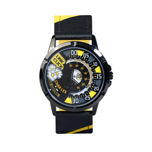 时光代理人手表 幸运石正版联名陆光程小时诞生花轮盘读数手表