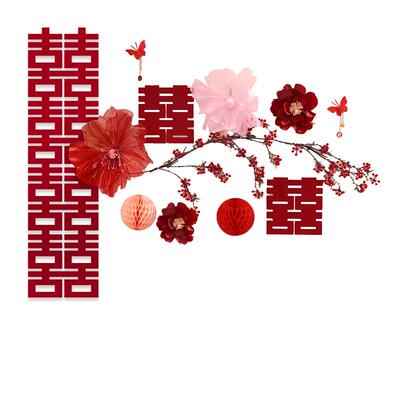 婚房布置套装创意设计拍照出片