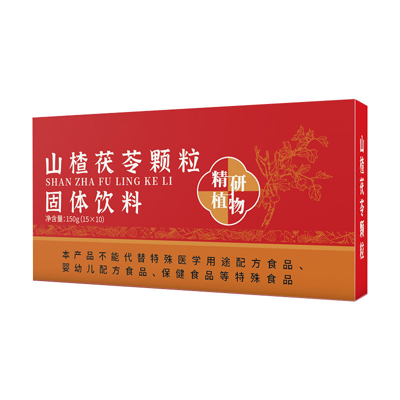 15万+人付款山楂茯苓颗粒正品