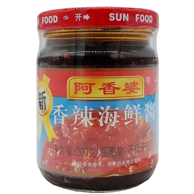 阿香婆牛肉酱海鲜酱拌饭酱西安