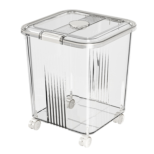 玩具收纳箱收纳神器整理神器儿童家用大容量高颜值全透可移动带轮