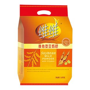 【百补】维维豆奶粉1200豆浆粉脱渣去腥速溶营养方便早餐苏超孕妇