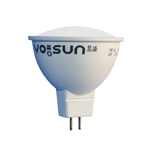 LED灯泡小功率节能110V插针式插脚射灯MR16护眼无频闪GU5.3 12V