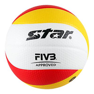 送六赠品Star世达排球FIVA公认球比赛用球成人学生5号硬排VB22534