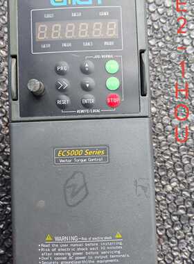 溢价-易控ec502d2g03d7p43c变频器，2.2kw380