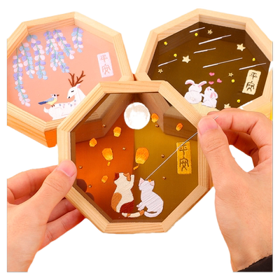 手工diy刺绣绣魁摆件苏绣