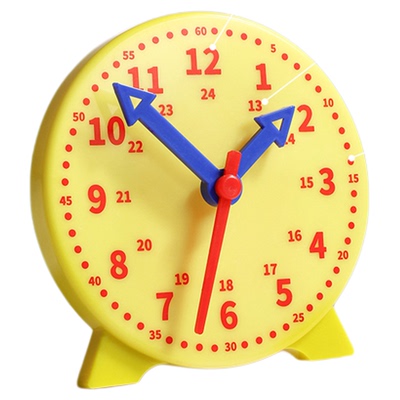 钟表模型儿童蒙氏数学时钟认知教具学具小学生一年级学习认识时间