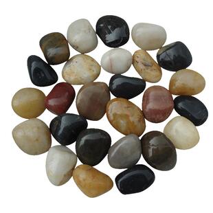 鹅卵石木桶鱼火山石烤肠石做菜石烹饪石加热耐高温天然烧烤石5斤