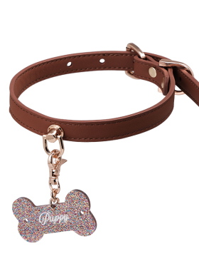 PUPPYRIDER小狗牌骨头牌项圈