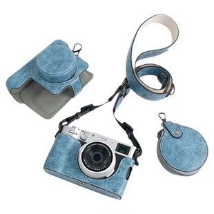 耐影X100VI相机套相机包 适用富士 x100vi保护套真皮底座 Fujifilm防尘相机包 保护套肩带底座