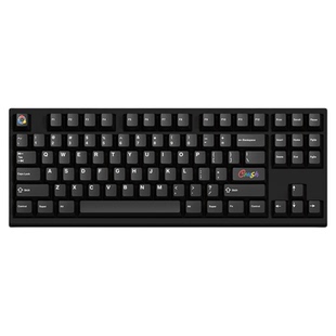 饰键屋 WOB纯黑键帽 Crush87/60/75键盘原厂高度PBT热升华1.7mm