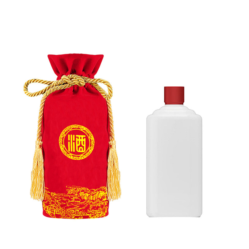 酒袋礼品袋茅型瓶绒布包装袋
