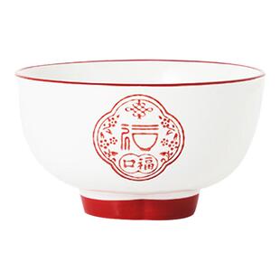 顺祥陶瓷中式碗碟套装家用乔迁釉下彩高温碗盘餐具结婚碗筷送礼盒