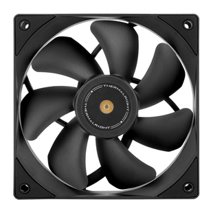 利民TL-E12B EXTREM V3 12cm性能风扇2000转速双滚珠轴承黑色风扇