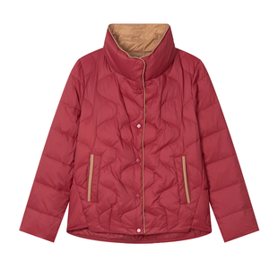 轻薄短款羽绒服女冬季2025新款爆款小个子洋气高端白鸭绒保暖外套