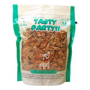 工厂月出几个柜的热销款 劲爆家庭装干燥鸡肉方切碎条800g肉感足