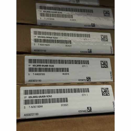 询价6SL3055-0AA00-5CA2有6块一块上面有字，