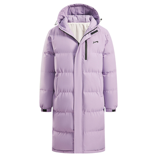 贵人鸟中长款棉服男款冬季2025年新款过膝外套女士冬装棉衣棉袄子