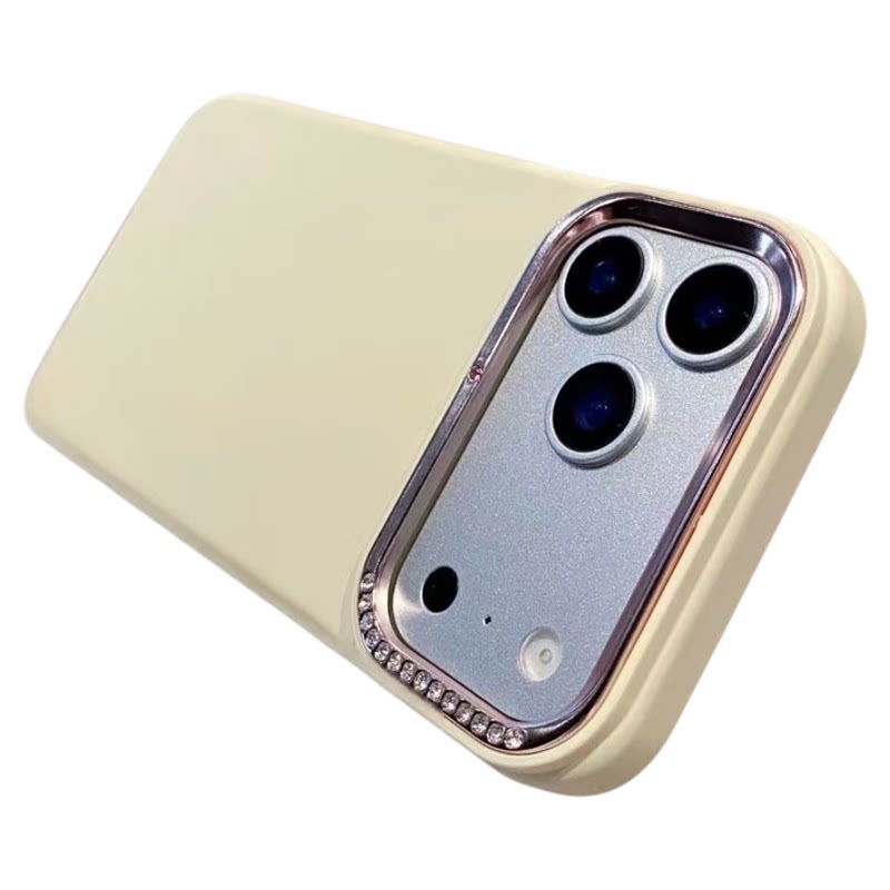 星灿闪钻iPhone17ProMax大视窗手机壳11/12液态xr简约16/15Pro创意7/8p网红爆款13/14plus不撞款xs防摔保护套
