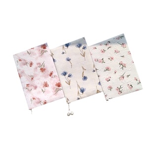 月白 量少书衣 孤品布艺手帐手账本书衣清仓 a5日记本笔记本礼物