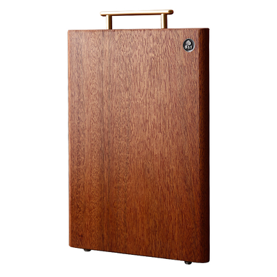 [高硬耐剁]进口黑金檀木整木菜板