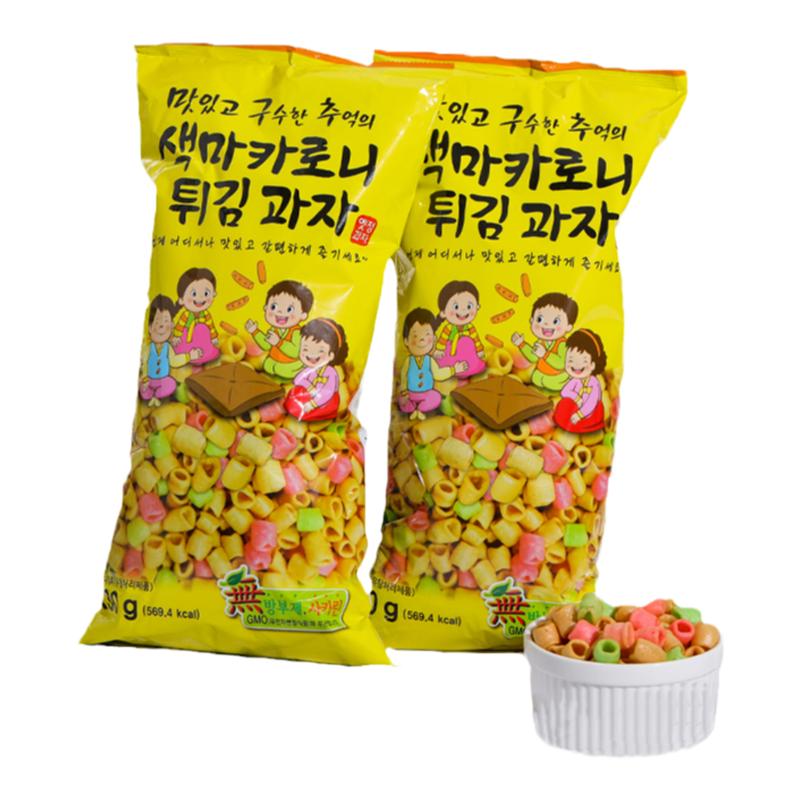 韓國進口怡情爆米花怡情牌香脆小麥通心脆空心球形網(wǎng)紅零食老式
