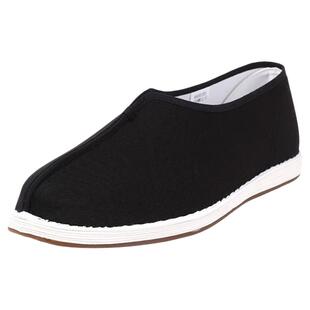 老美华春季新款老北京布鞋男款休闲鞋千层底一脚蹬男鞋骆驼鞍僧鞋