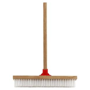 木柄尼龙地板刷大号洗地刷硬毛地板刷厨房浴室刷卫生间瓷砖长柄刷