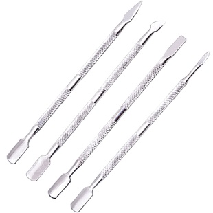 钢推美甲死皮推指甲护理刚推去死皮不锈钢修剪指甲美甲工具用品