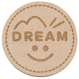 皮标补丁贴布贴布标商标服装辅料DIY配饰英文字母装饰贴免缝粘贴