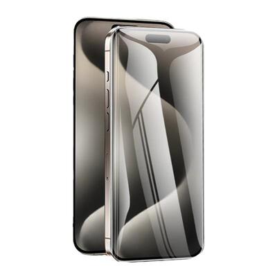 适用苹果16磨砂钢化膜iphone15PM