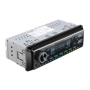 12V24V车载蓝牙MP3播放器汽车通用改装U盘主机大功率收音机代替CD