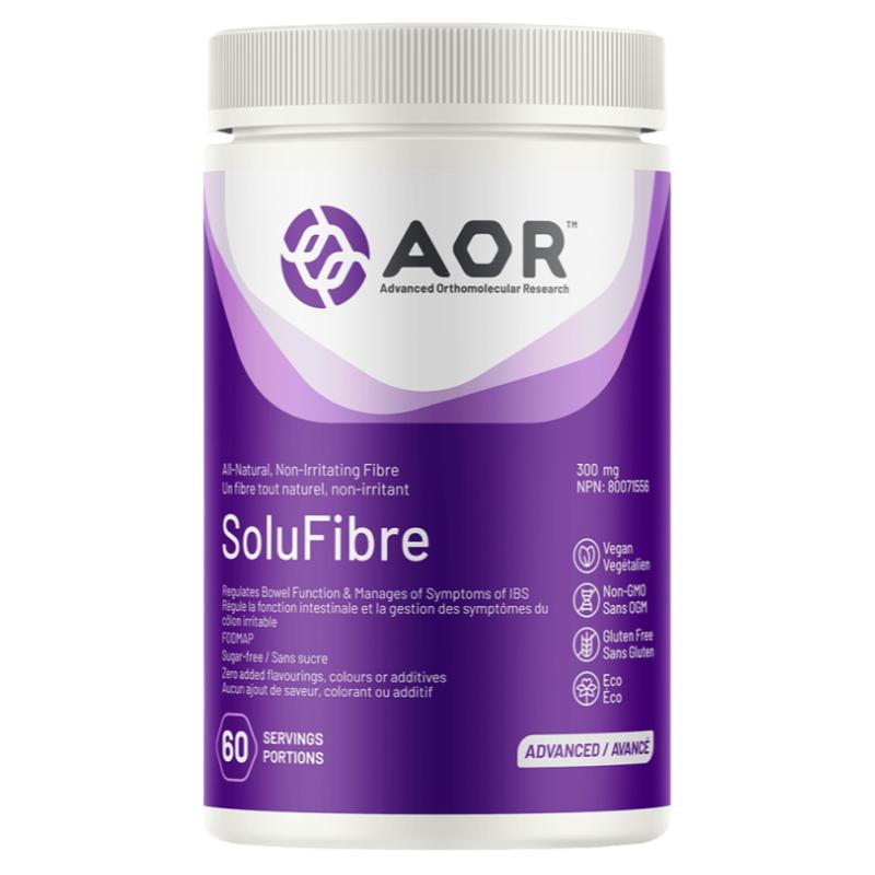 加拿大AOR Advanced SoluFibre调理IBS综合症营养粉300g