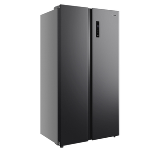 美的572L对开双开门大容量风冷无霜变频家用节能低音电冰箱