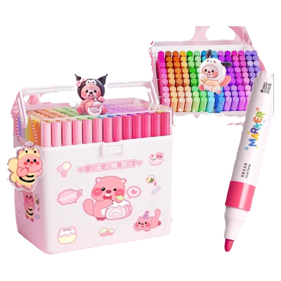 露比不透色可叠色丙烯马克笔无毒