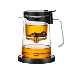 邦田飘逸杯泡茶壶办公高端茶水分离泡茶神器家用玻璃茶壶冲茶器