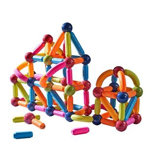 百变磁力棒积木片幼儿童益智拼装3女孩子6岁宝宝玩具磁吸新年吸力