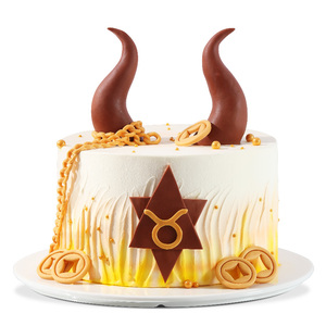 CAKEBOSS金牛座限定财满金牛星座奶油生日蛋糕同城配送北京上海