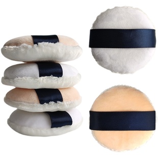 平价CPB替换大粉扑粉饼散粉植绒cpd棉花糖定妆蜜粉nars毛绒收纳盒