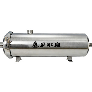 乡水泉PVDF不锈钢净水器超滤机过滤器管道净化器黄泥水过滤网家用