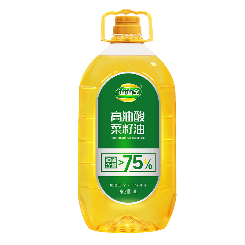 道道全高油酸菜籽油油酸高于75%