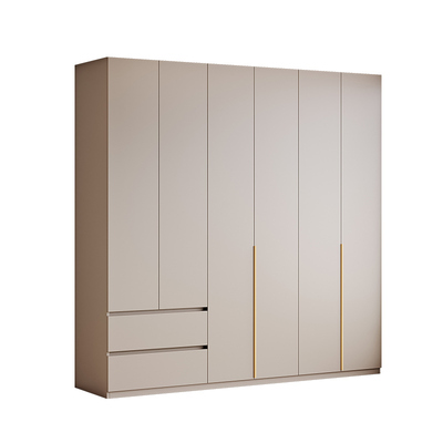 Enf实木衣柜家用卧室定制包安装