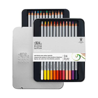 温莎牛顿彩色铅笔彩铅进口礼盒