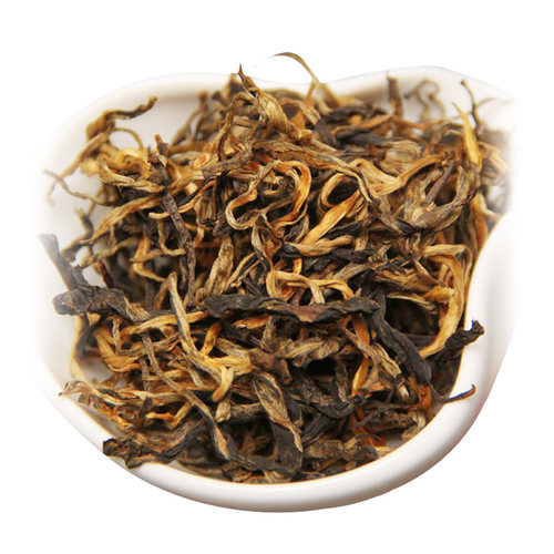 500g 云南茶叶 云南滇红茶一芽一叶曲条 凤庆茶叶