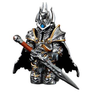 魔兽世界争霸巫妖王阿尔萨斯霜之哀伤第三方积木人仔益智玩具男孩