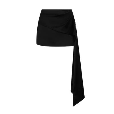 ANN ANDELMAN 25春夏女士扭结飘片短半裙银泰百货301286