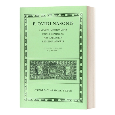 英文原版 精装 Ovid Amores Medicamina Faciei Femineae 奥维德 爱的艺术 爱的补救措施 英文版 进口英语原版书籍