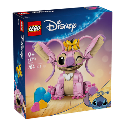 LEGO乐高43257史迪奇星际宝贝安琪迪士尼拼搭积木儿童玩具礼物