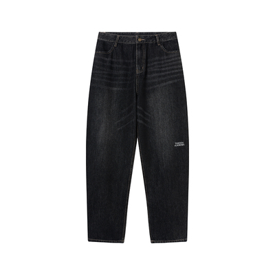 太阳照常升起做旧水洗牛仔裤